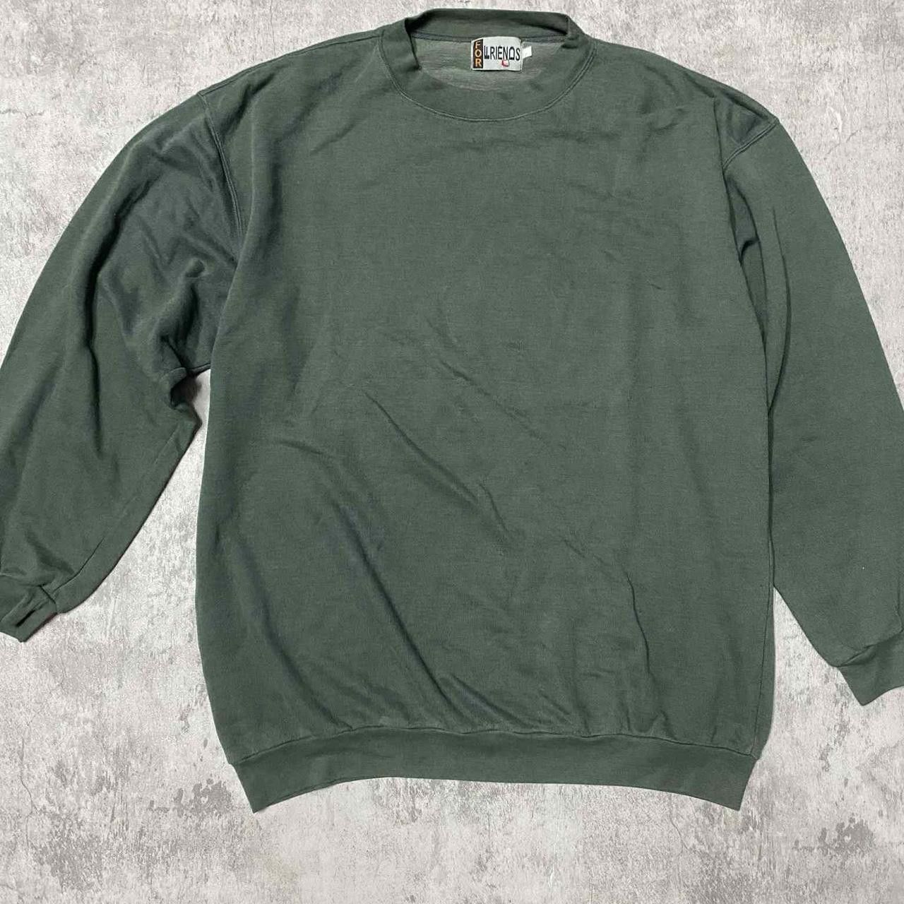 Other Green vintage crewneck sweatshirt Size US L / EU 52-54 / 3 - 1 Thumbnail