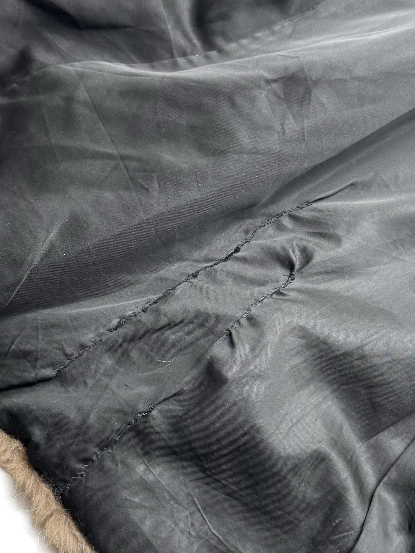 Vintage Vintage Real Fur Coat Brown Long Fur Jacket Winter Luxury Size L / US 10 / IT 46 - 12 Thumbnail