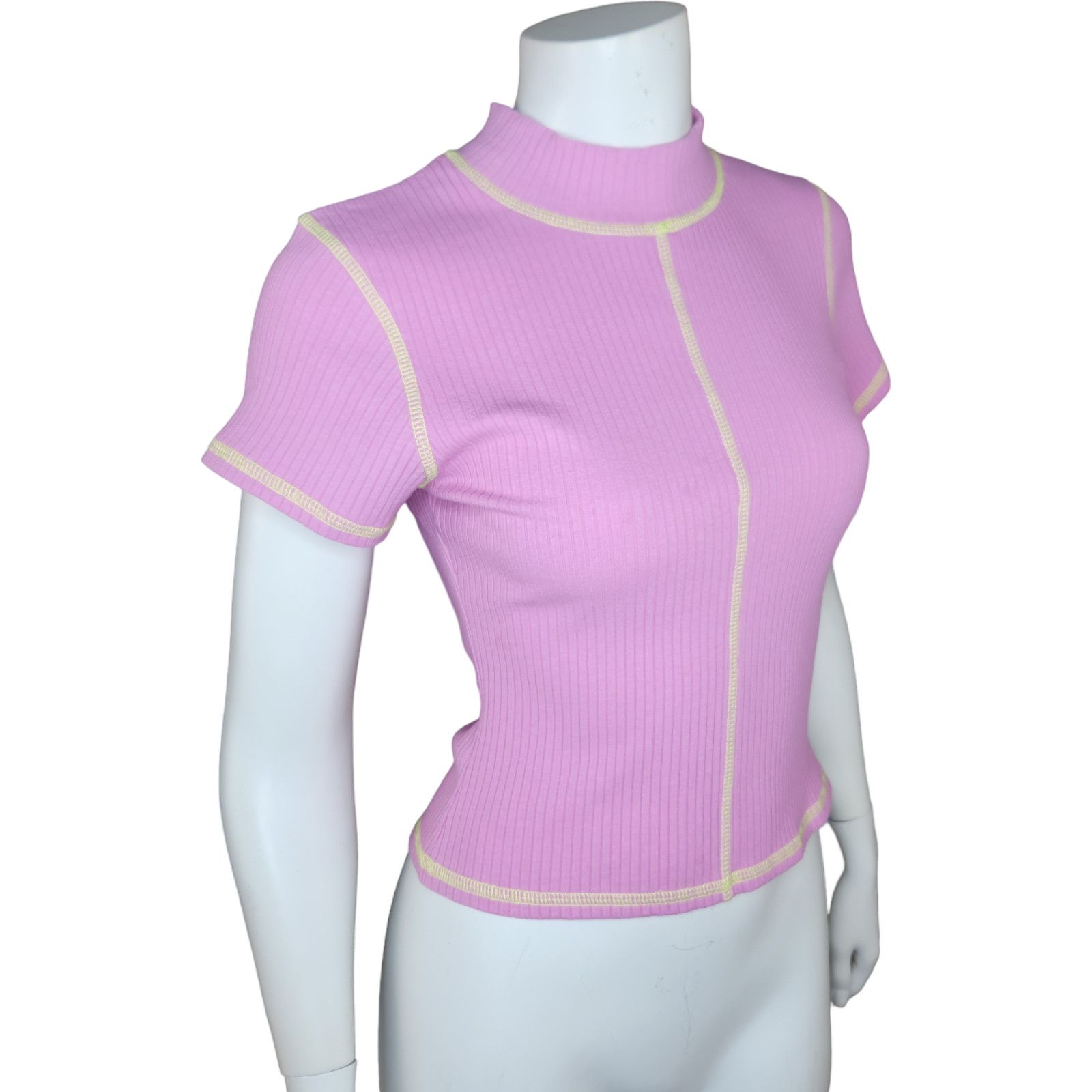 Daydreamer Daydreamer Short Sleeve Mockneck Baby Tee Lilac Bloom Med Size M / US 6-8 / IT 42-44 - 9 Thumbnail