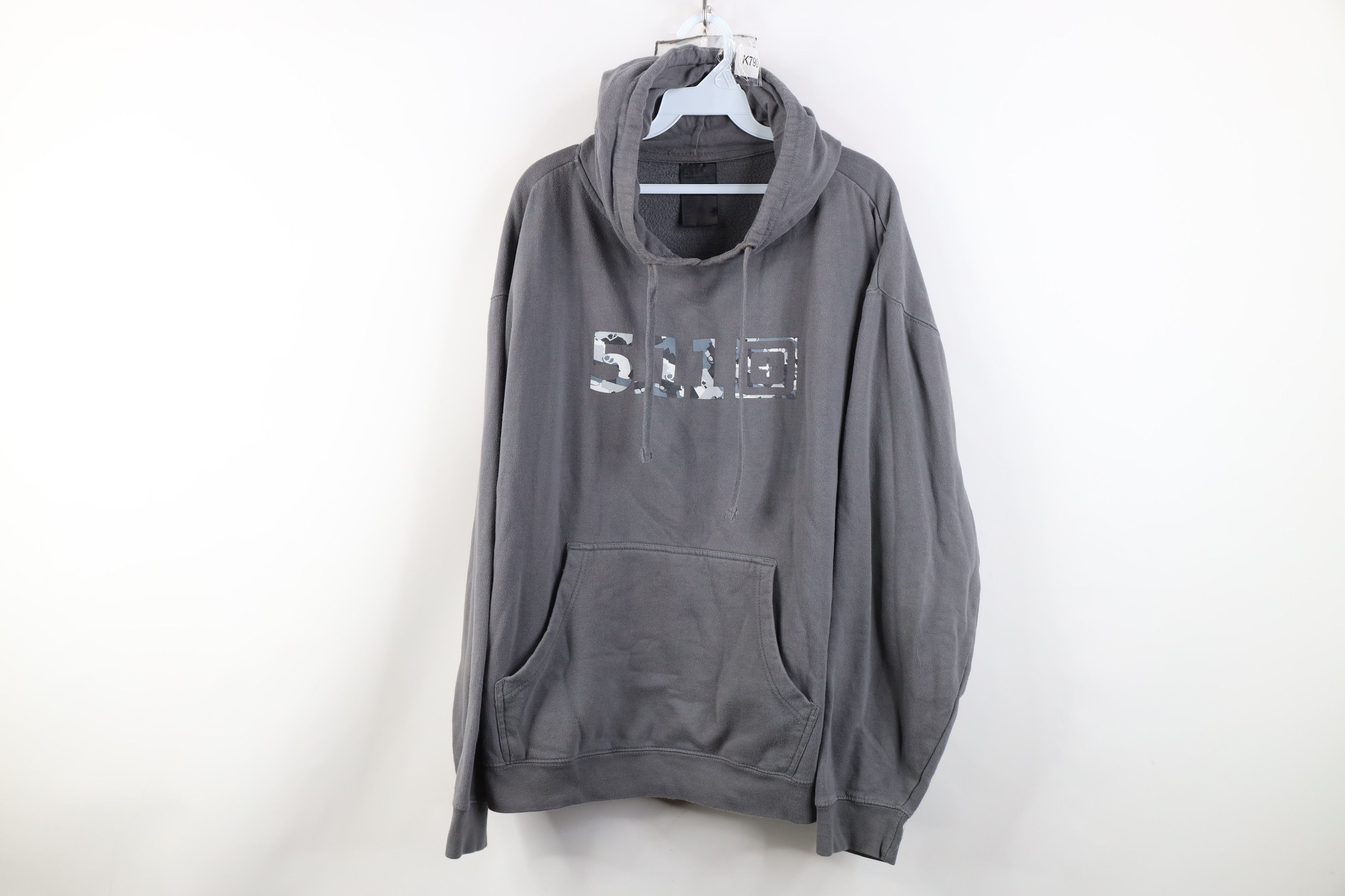 Vintage 5.11 Tactical Series Spell Out Camouflage Hoodie Sweatshirt Size US L / EU 52-54 / 3 - 1 Thumbnail