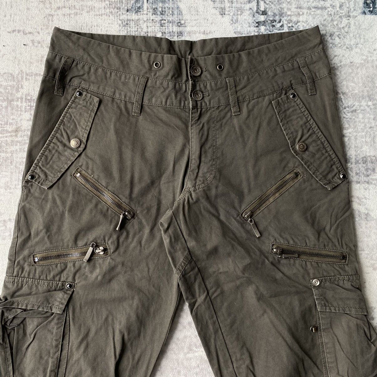 If Six Was Nine × Japanese Brand × Le Grande Bleu (L.G.B.) Semantic Design Bondage Cargo Pants Size US 32 / EU 48 - 7 Thumbnail