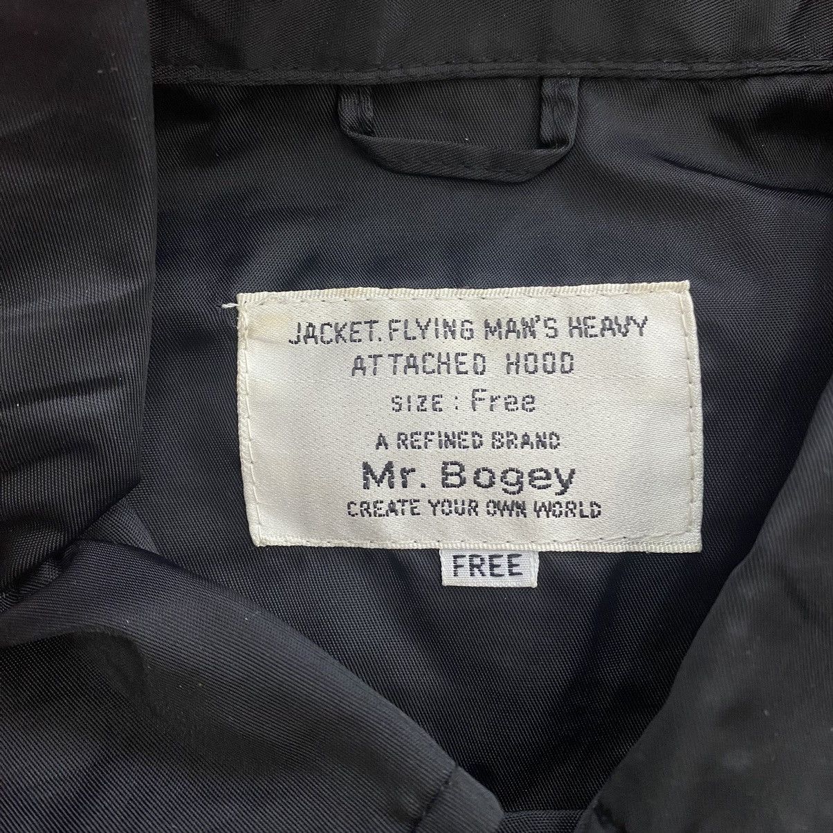 Japanese Brand MR BOGEY YOKOSUKA Japanese Brand Embroidered Brand Black Size US XXL / EU 58 / 5 - 4 Thumbnail