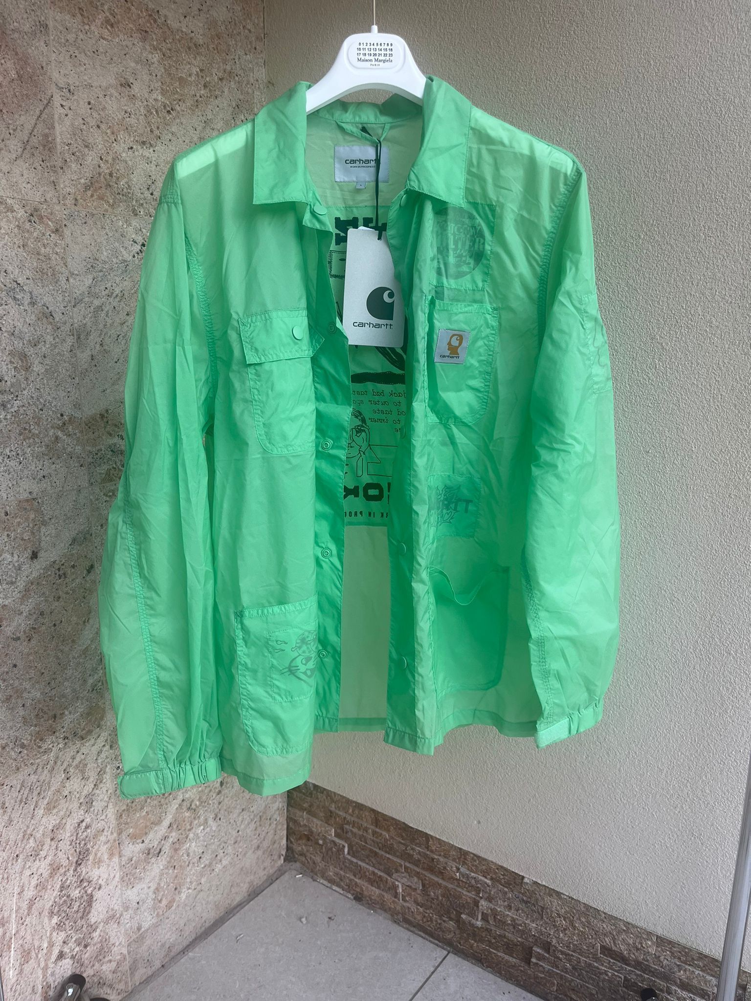 Brain Dead × Carhartt Chore Coat in Green Size US L / EU 52-54 / 3 - 3 Thumbnail