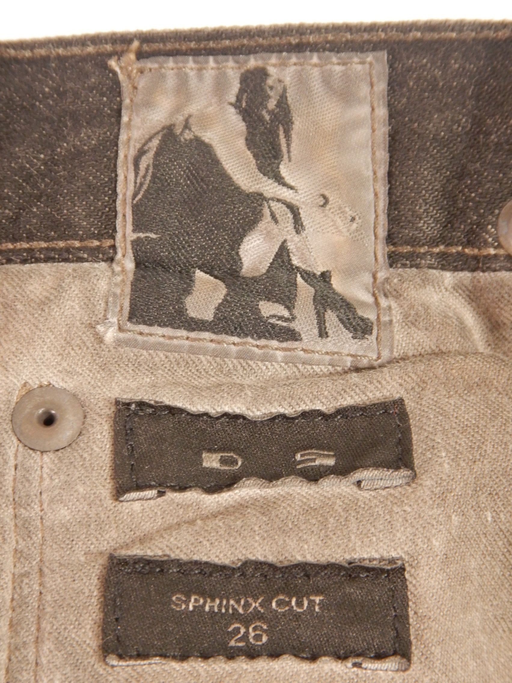 Rick Owens Drkshdw Rick Owens DRKSHDW F/W 15 Sphinx Cut Denim Selvedge Jeans Size US 26 / EU 42 - 7 Thumbnail