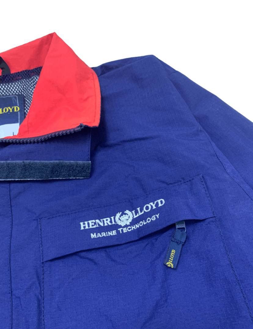 Henri Lloyd × Vintage Vintage Henri Lloyd Jacket Sailing Waterproof Men's Size L Size US L / EU 52-54 / 3 - 5 Thumbnail