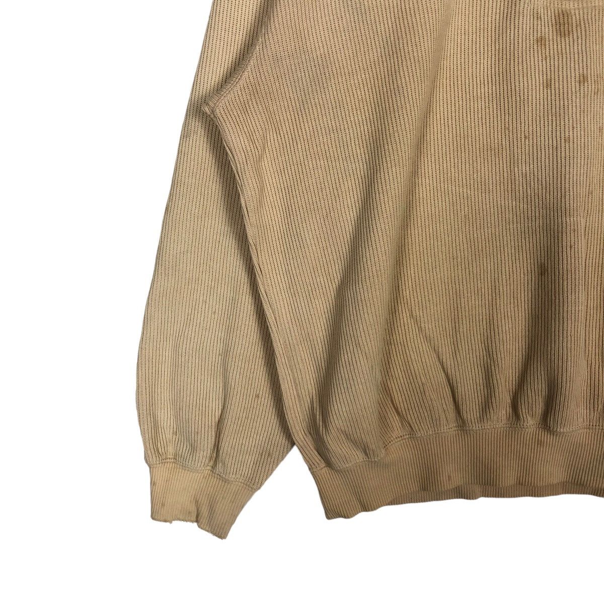 Burberry 🔥90’s Vintage Burberry Collar Sweatshirt Knit Streetwear Size US L / EU 52-54 / 3 - 6 Thumbnail
