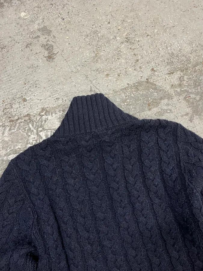 Dolce & Gabbana 2000s Dolce & Gabbana Navy Wool Zip-up Sweater Size US S / EU 44-46 / 1 - 8 Thumbnail