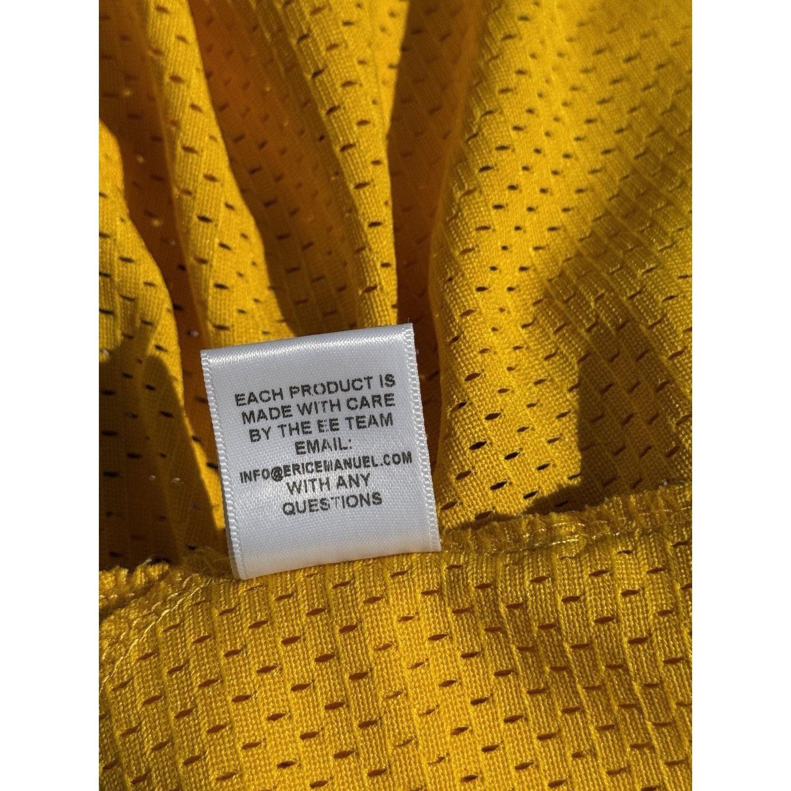 Eric Emanuel Eric Emanuel X Warren Lotas Shorts Mens Size XL Yellow Size US 36 / EU 52 - 10 Thumbnail