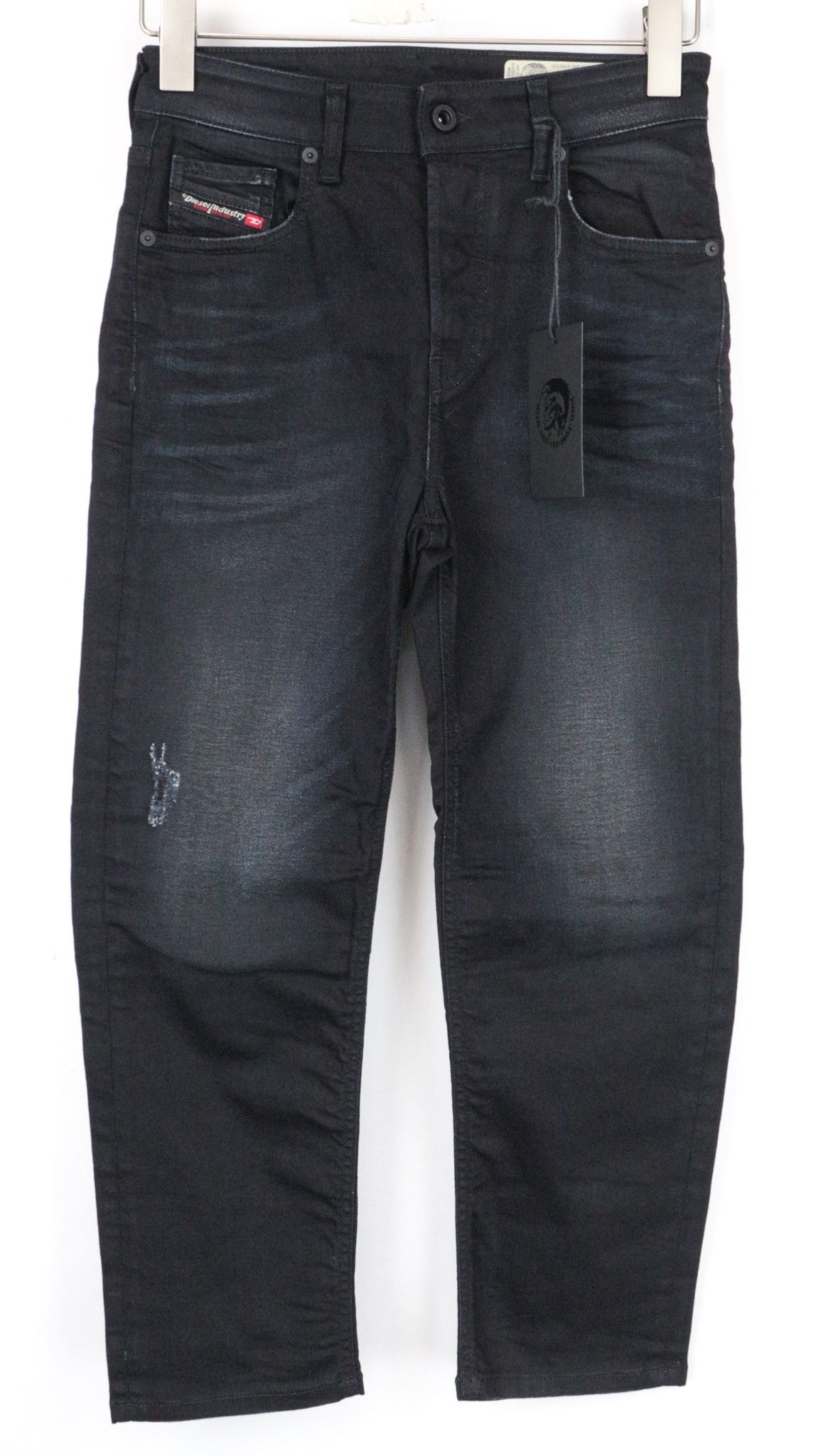 Diesel ARYEL 0679R W24/L30 Black Cotton Stretch Jeans 69379 Size 24" / US 00 / IT 34 - 2 Thumbnail