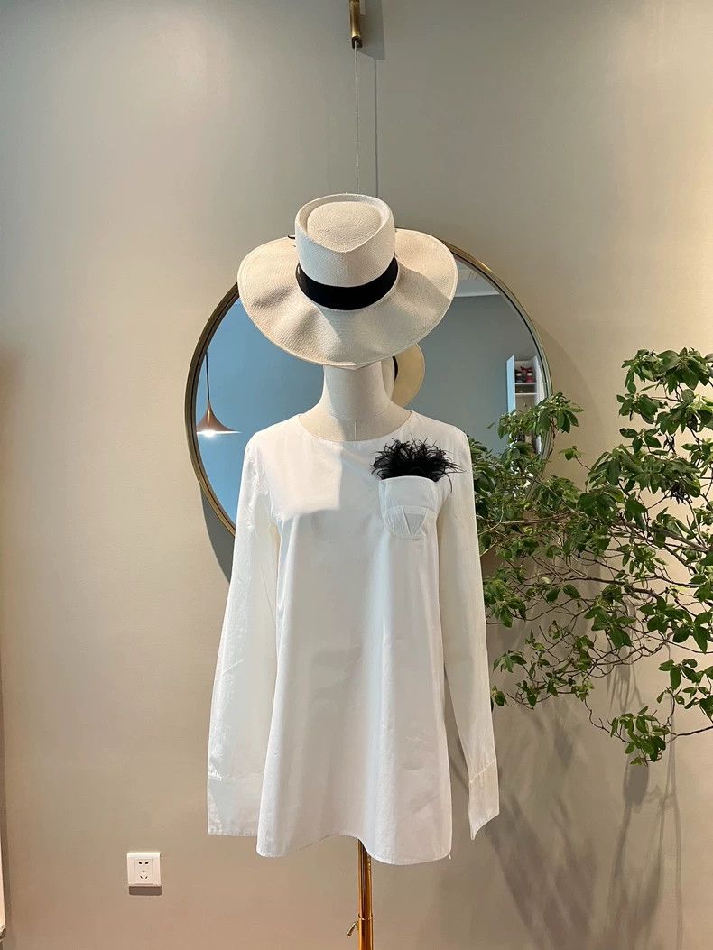 Jil Sander Jil Sander cute style shirt Size 4XL / US 24-26 - 2 Thumbnail