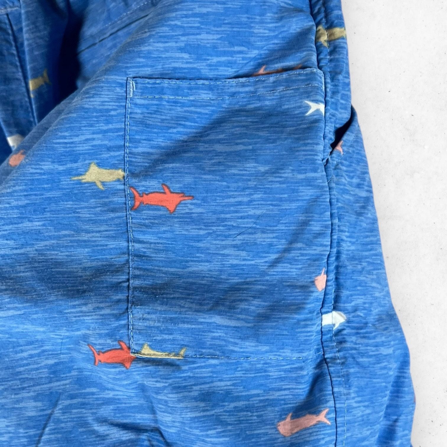 Columbia Columbia Mens M Not-Lined Pull On Swim Trunks Marlin Print Size US 29 - 5 Thumbnail