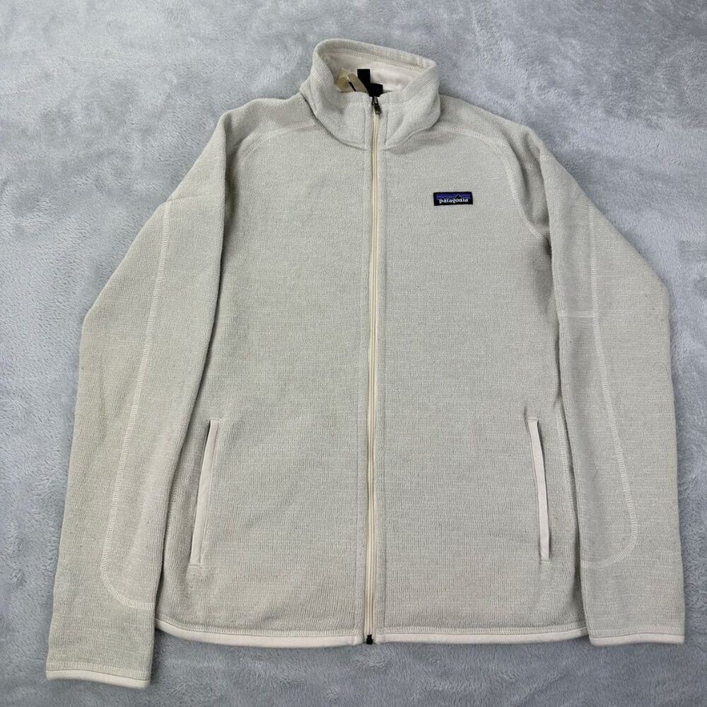 Patagonia Beige Better Sweater Fleece Jacket Women's Size M