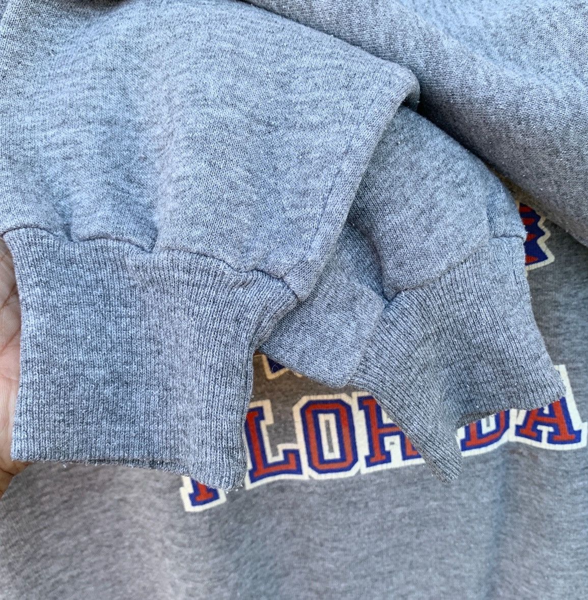 Jerzees × Vintage Vintage 80s Jerzees University Of Florida Crewneck Size S / US 4 / IT 40 - 7 Thumbnail
