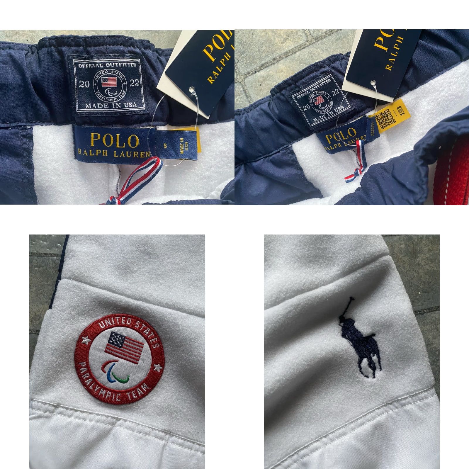 Polo Ralph Lauren Polo Ralph Lauren Pants Men’s Small USA Paralympic 2022 Multicolor Activewear Mens Size US S / EU 44-46 / 1 - 8 Thumbnail