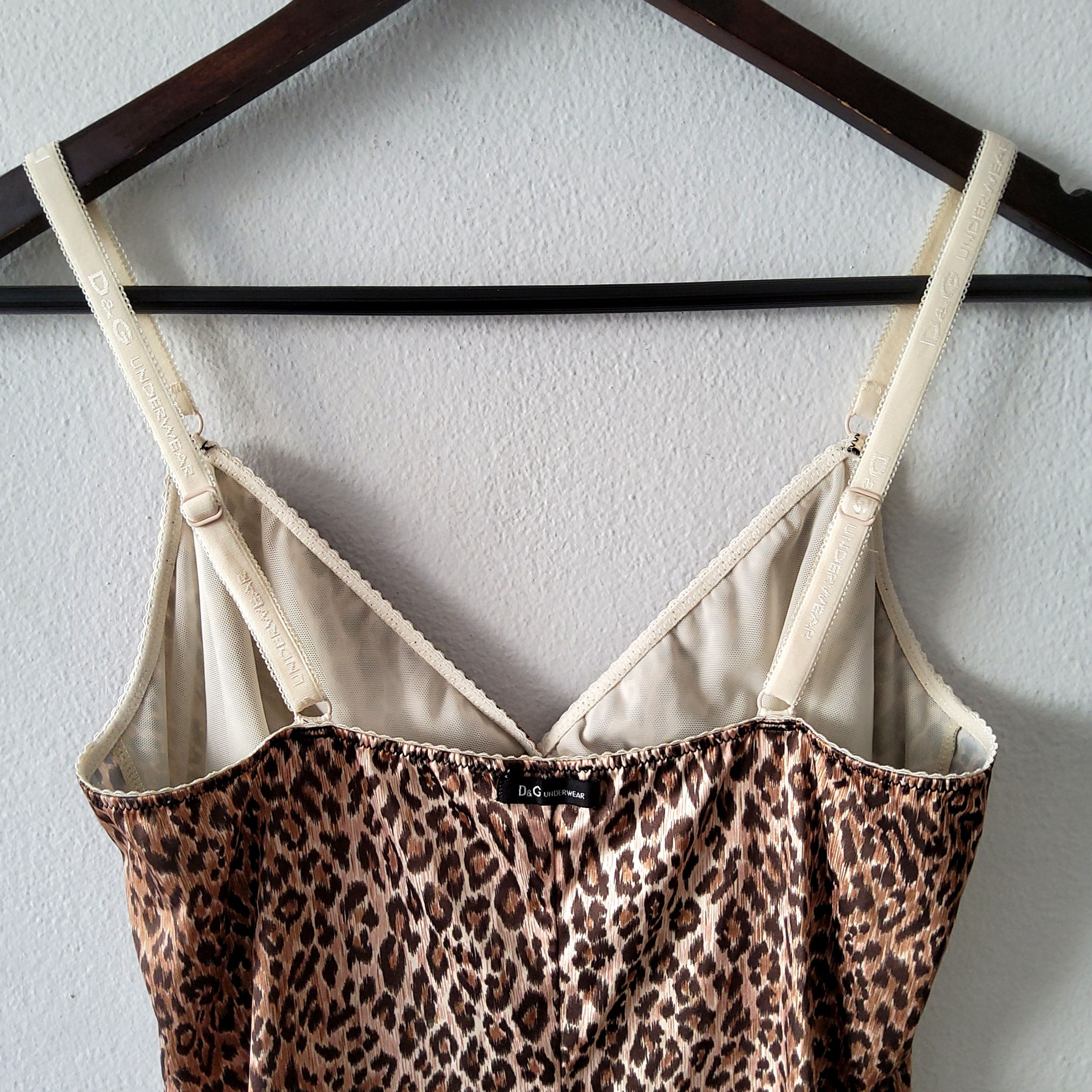 Dolce & Gabbana Dolce & Gabbana vintage y2k animal print lingerie slip dress Size L / US 10 / IT 46 - 6 Thumbnail