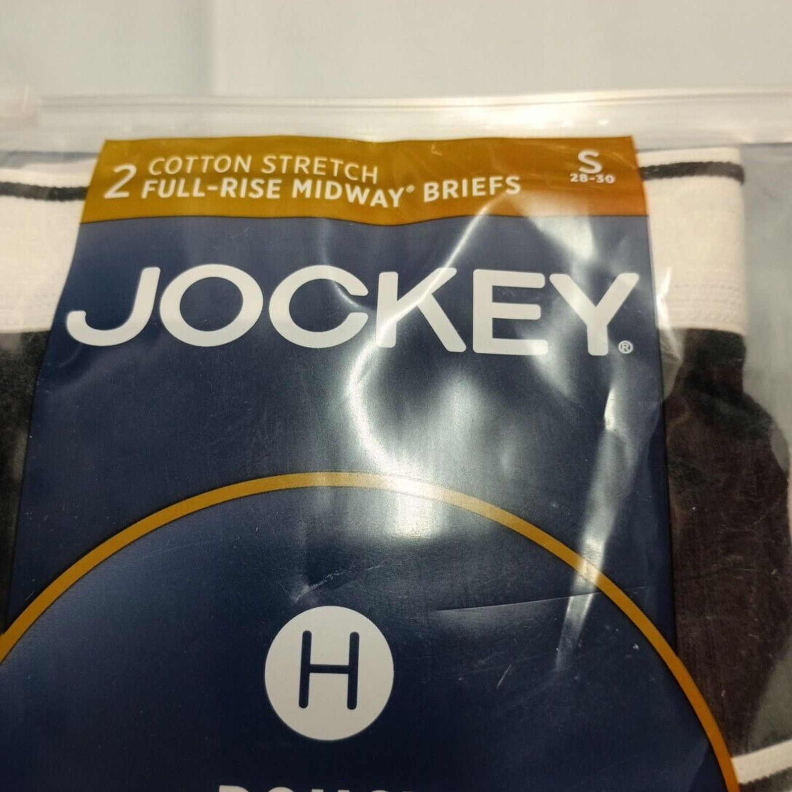 Jockey Jockey Mens Pouch 2 Midway Briefs H Fly Black Size S (28-30) Size 28 - 2 Thumbnail