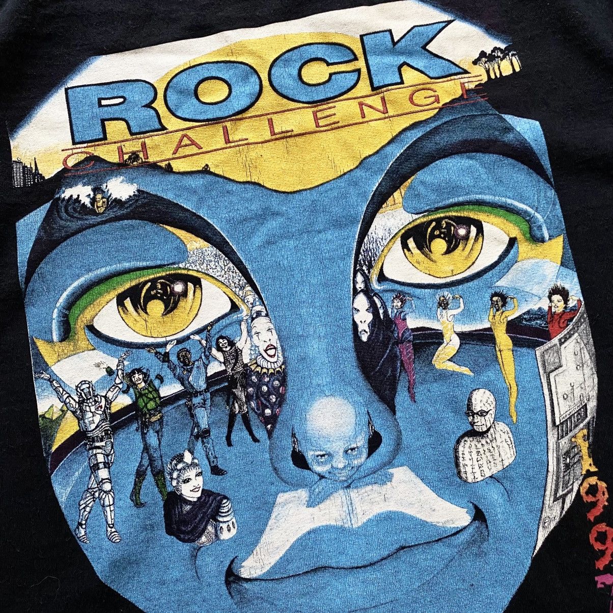 Band Tees 1997 Rock Challenge Abstract Tour Big Logo Band T-Shirt Y2K Size US L / EU 52-54 / 3 - 4 Thumbnail