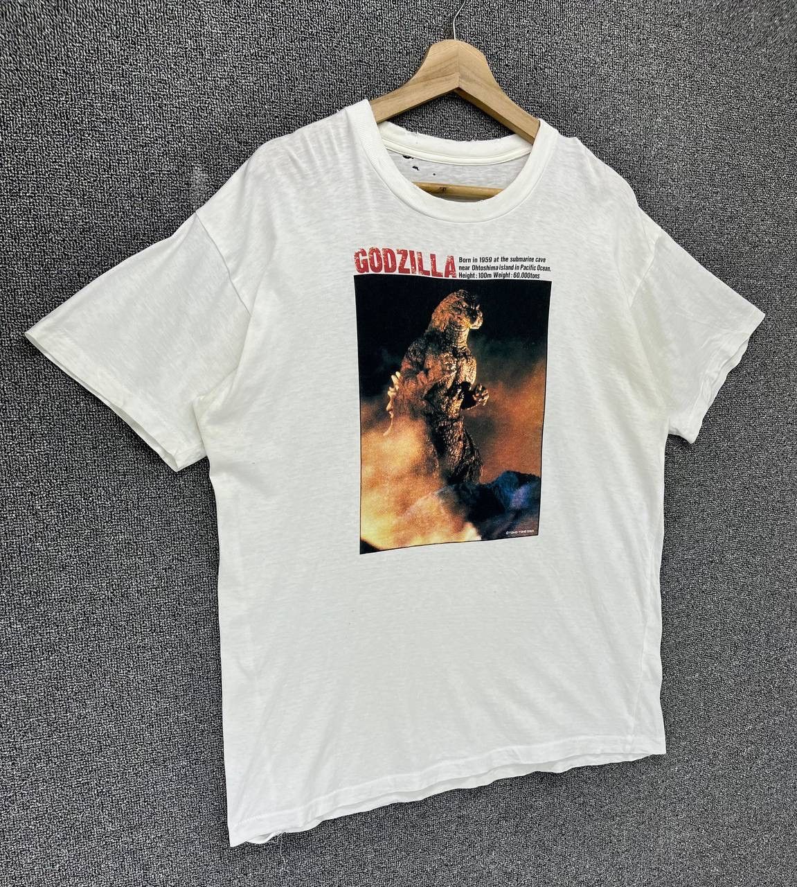 Japanese Brand × Vintage Vintage 90s Godzilla Movie T Shirt Size US L / EU 52-54 / 3 - 2 Thumbnail