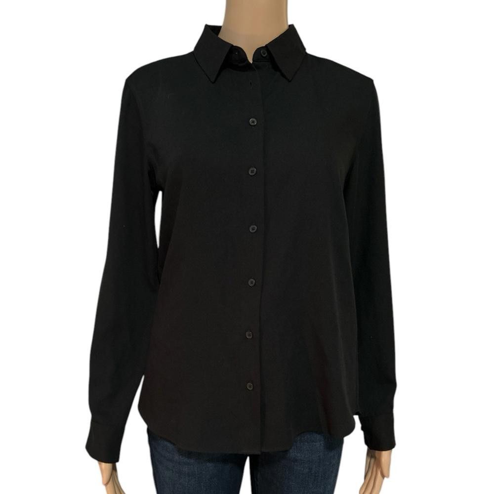 Uniqlo Classic Black Women's Top Size XS / US 0-2 / IT 36-38 - 1 Thumbnail