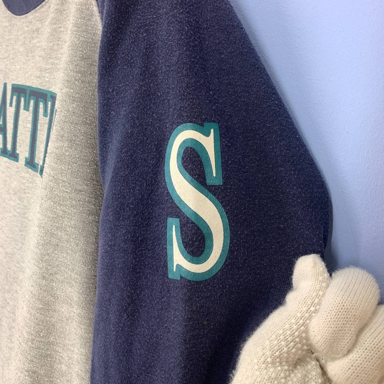 MLB SEATTLE MLB Crew Neck Sweatshirt #2335/25 Size US L / EU 52-54 / 3 - 4 Thumbnail