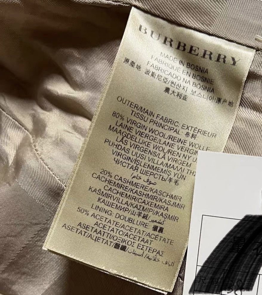 Burberry Burberry Double-breasted Wool Coat J42 Size XS / US 0-2 / IT 36-38 - 4 Thumbnail