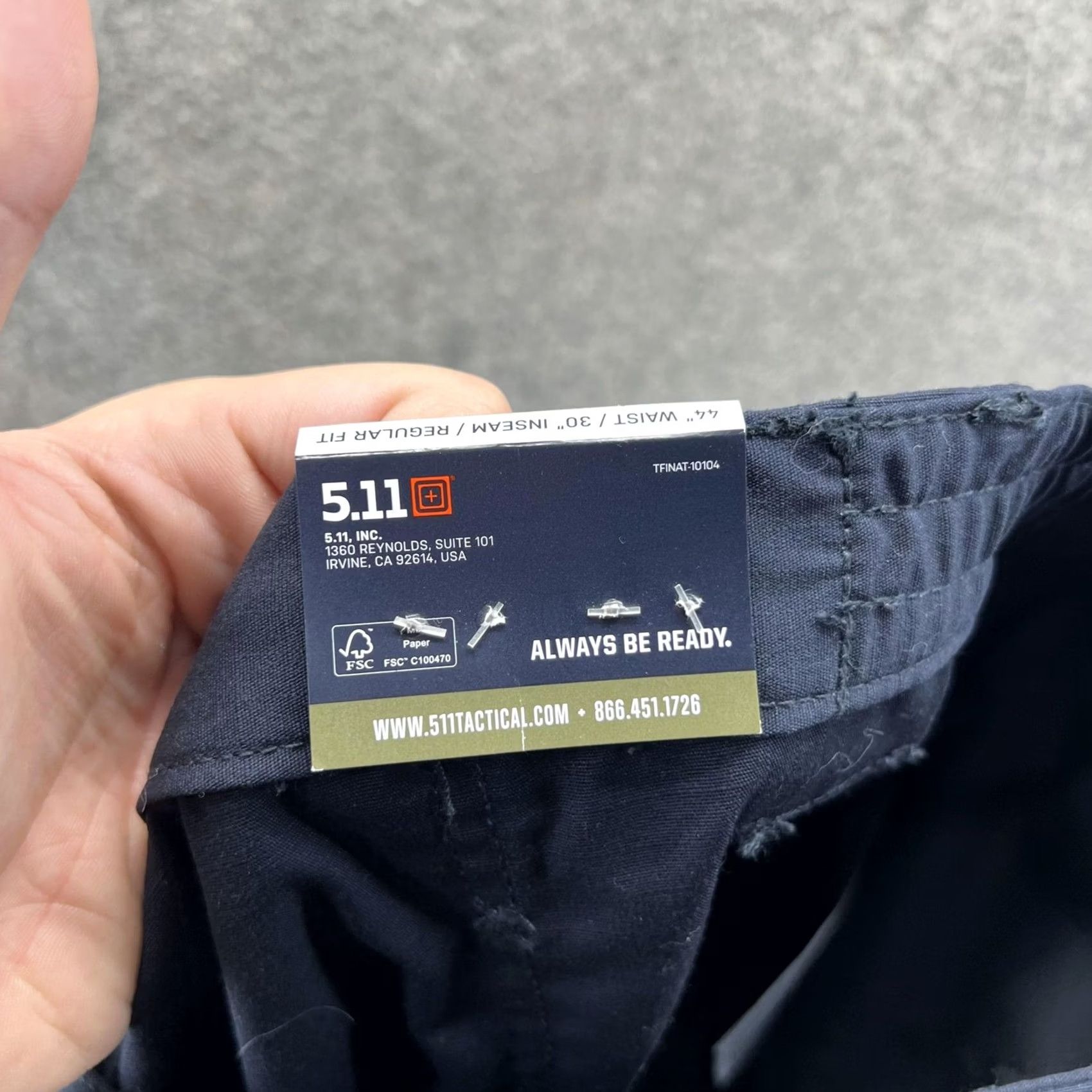 Vintage 5.11 Taclite Pro Pants Mens 44x30 Black Cargo Regular Fit Workwear Tactical Pants Mens Black 5.11 Taclite Pro Size US 44 / EU 60 - 7 Thumbnail