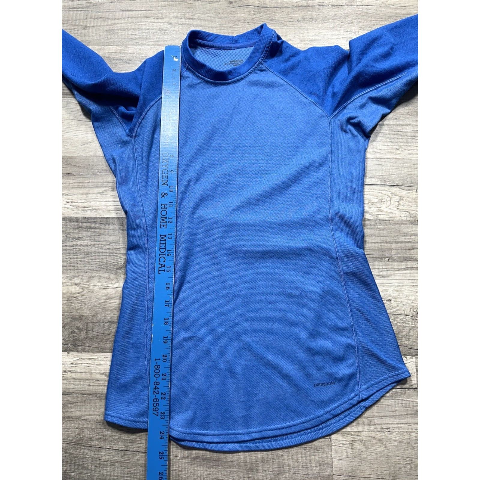 Patagonia Patagonia Capilene Performance Base Layer Blue Long Sleeve Women’s Shirt Medium Size M / US 6-8 / IT 42-44 - 8 Thumbnail