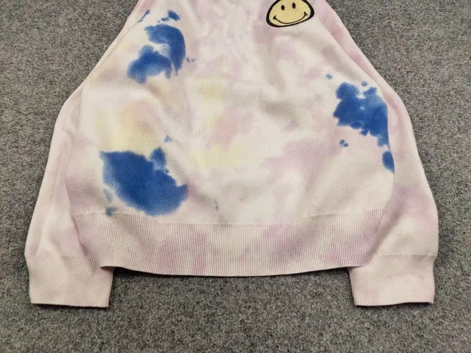 Sandro Sandro x Smiley Tie Dye Multicolor stretch Sweater Smiley Size L / US 10 / IT 46 - 4 Thumbnail