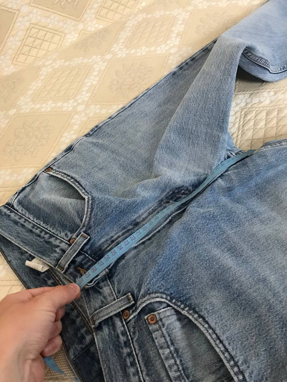 Levi's 🔥 Vintage Levis 550 31x32 Denim Washed Pants Jeans Size US 32 / EU 48 - 10 Thumbnail