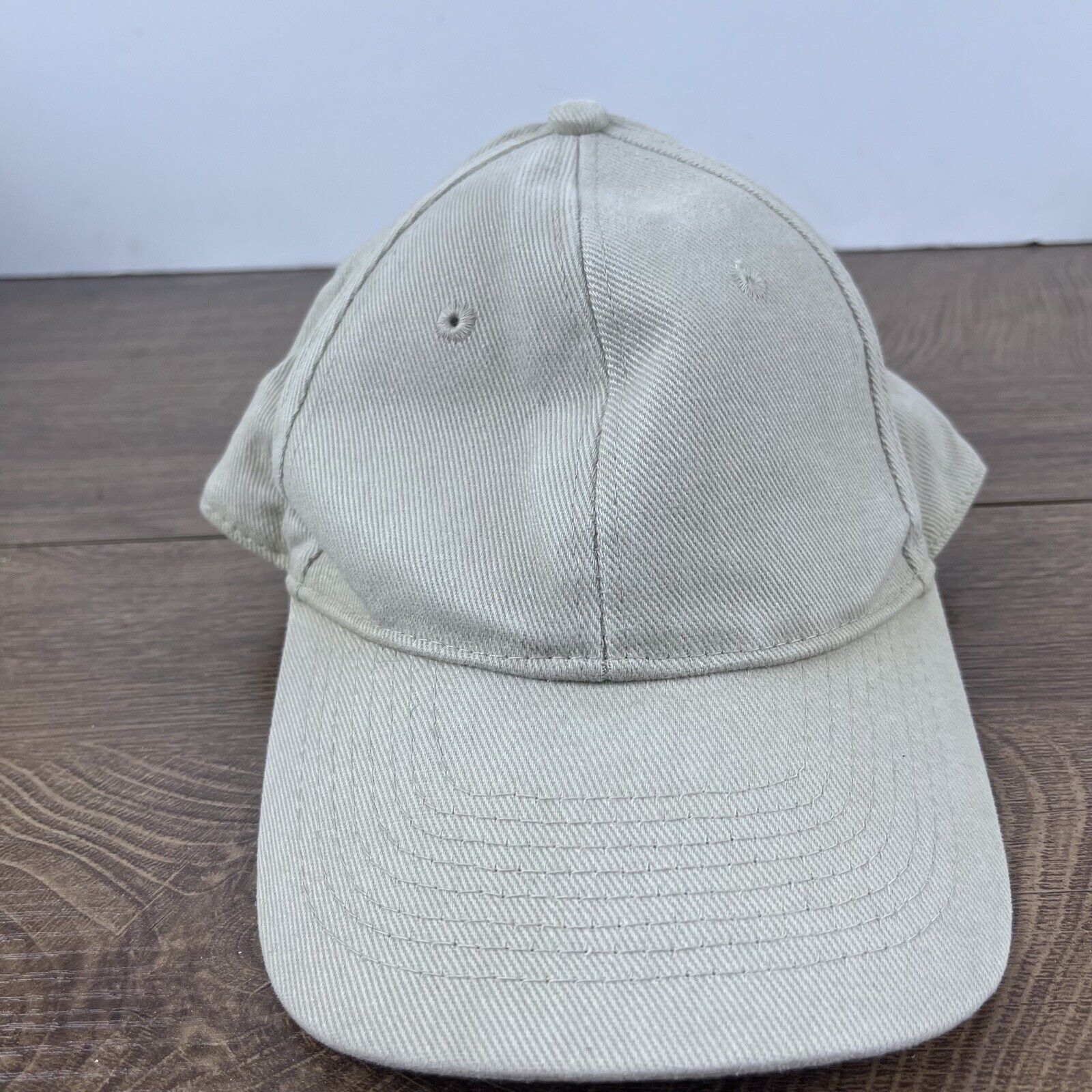 Other Plain Tan Baseball Hat Tan Adjustable Hat Tan Brown Hat Adul Size ONE SIZE - 2 Thumbnail
