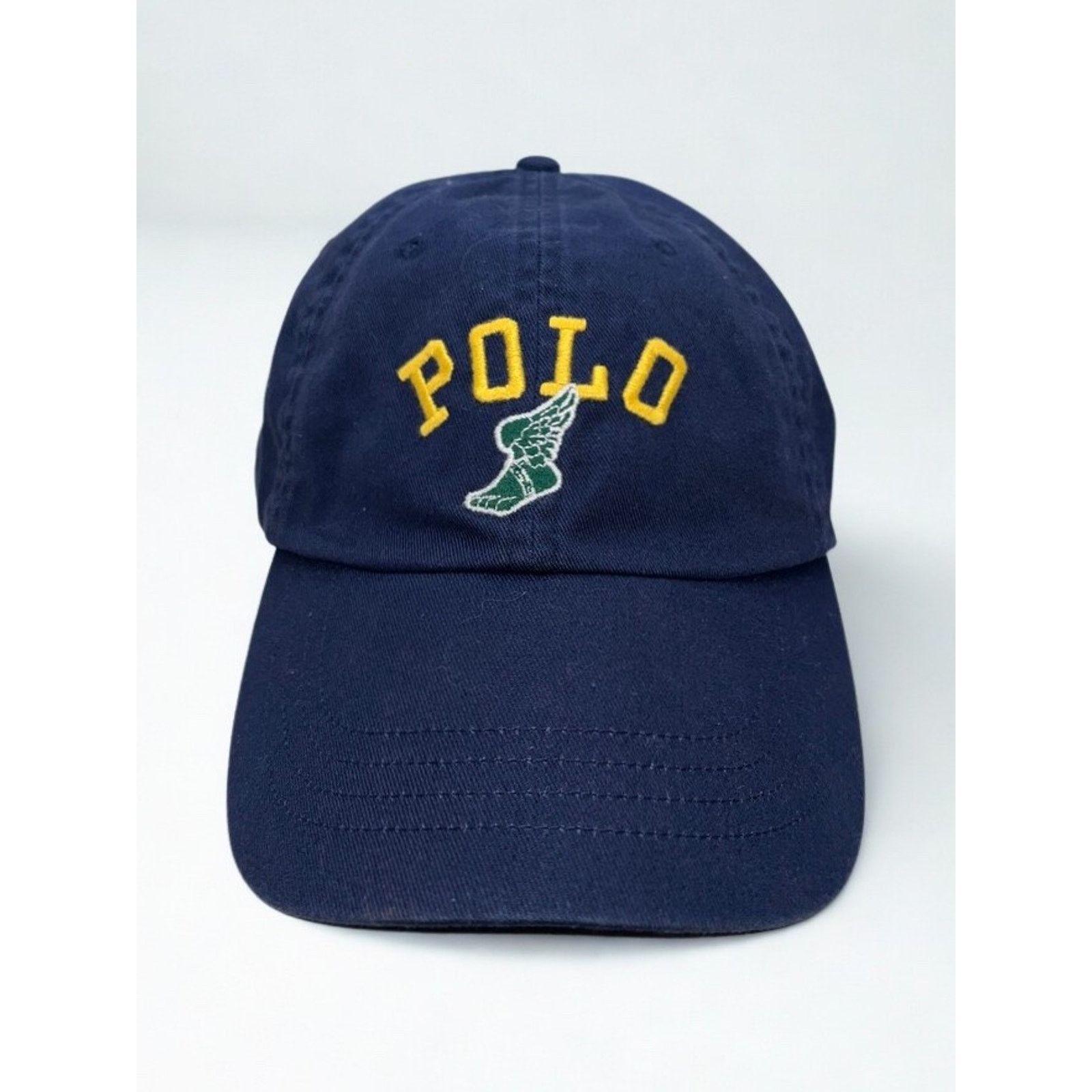 Polo Ralph Lauren Polo Ralph Lauren P-Wing Foot Adjustable Hat Leather Strap Size ONE SIZE - 5 Thumbnail