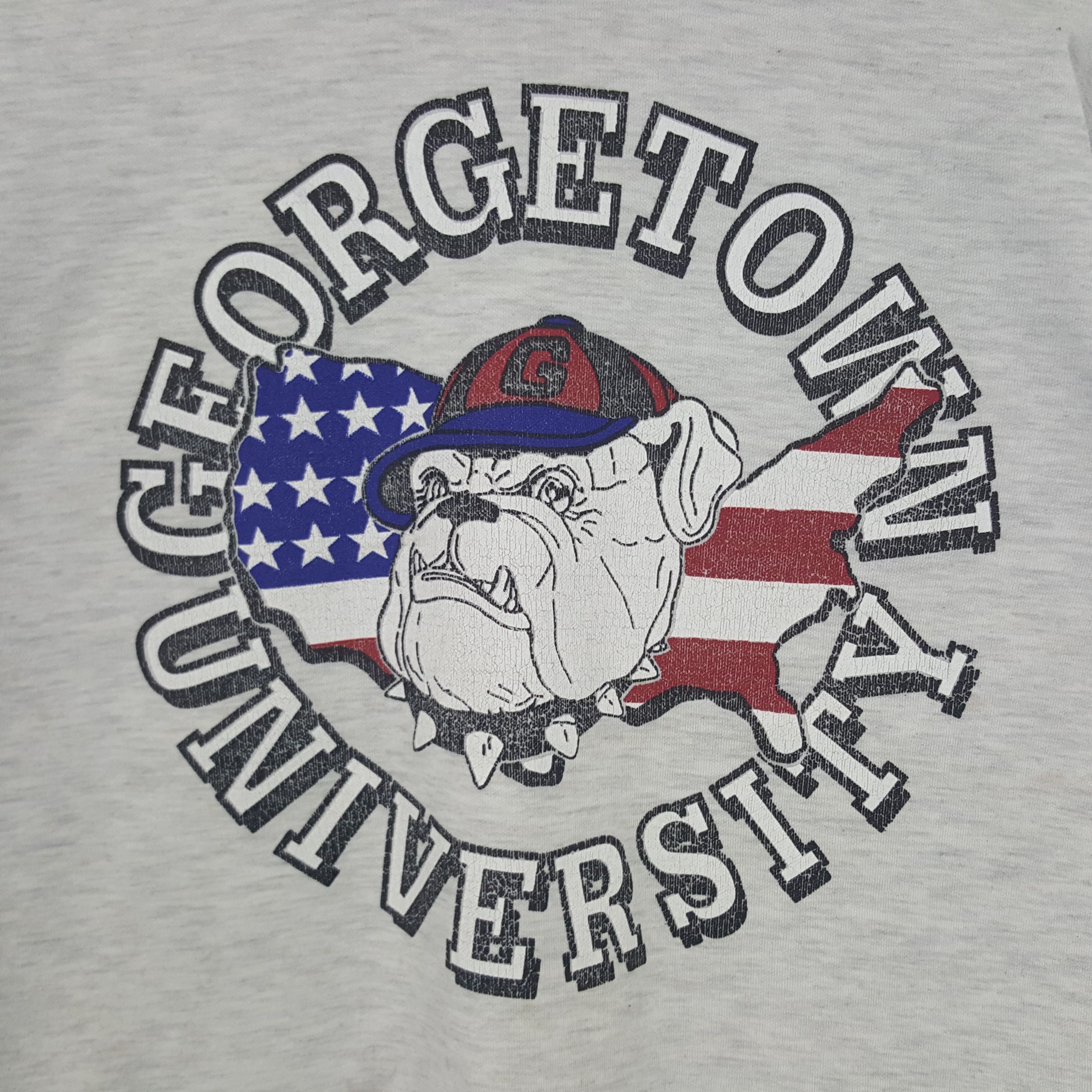 Vintage Vintage University Georgetown American Sport Sweatshirt Size US S / EU 44-46 / 1 - 2 Thumbnail