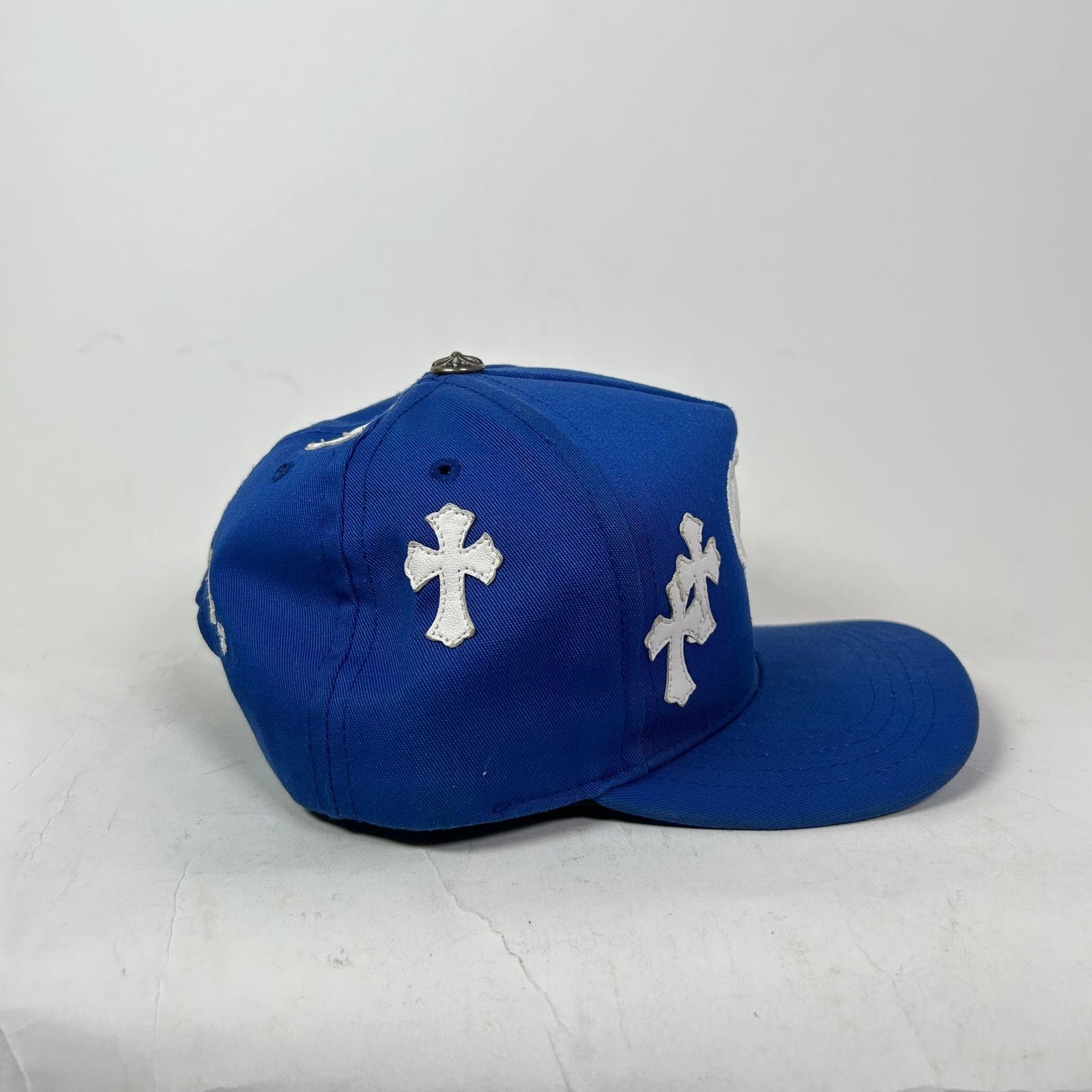 Chrome Hearts Chrome Hearts Blue Cross Patch CH Baseball Hat Size ONE SIZE - 2 Thumbnail