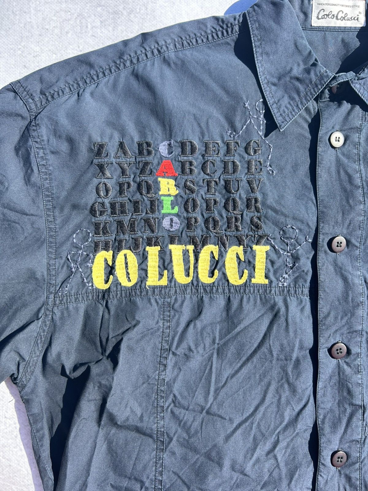 Carlo Colucci VERY RARE Carlo Colucci Vintage Short Sleeve Shirt Size XL Size US XL / EU 56 / 4 - 7 Thumbnail