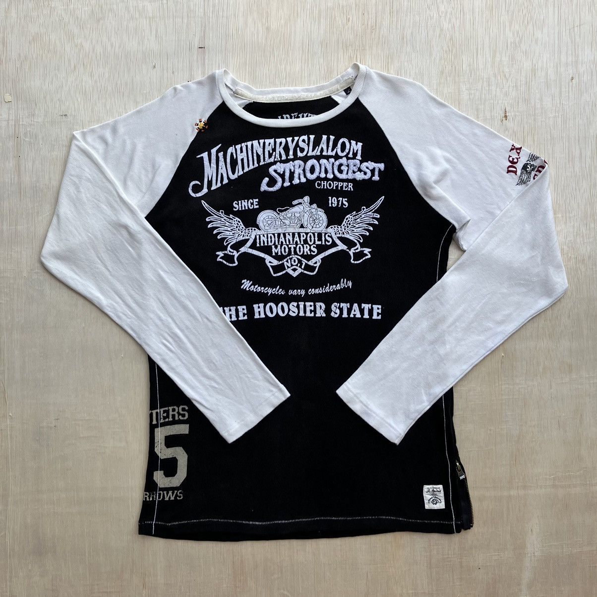 Harley Davidson × Indian Motorcycle × Vanson Leathers RED IDENTITY GROWTH ALL CHANGES STRETCH Size US L / EU 52-54 / 3 - 1 Thumbnail