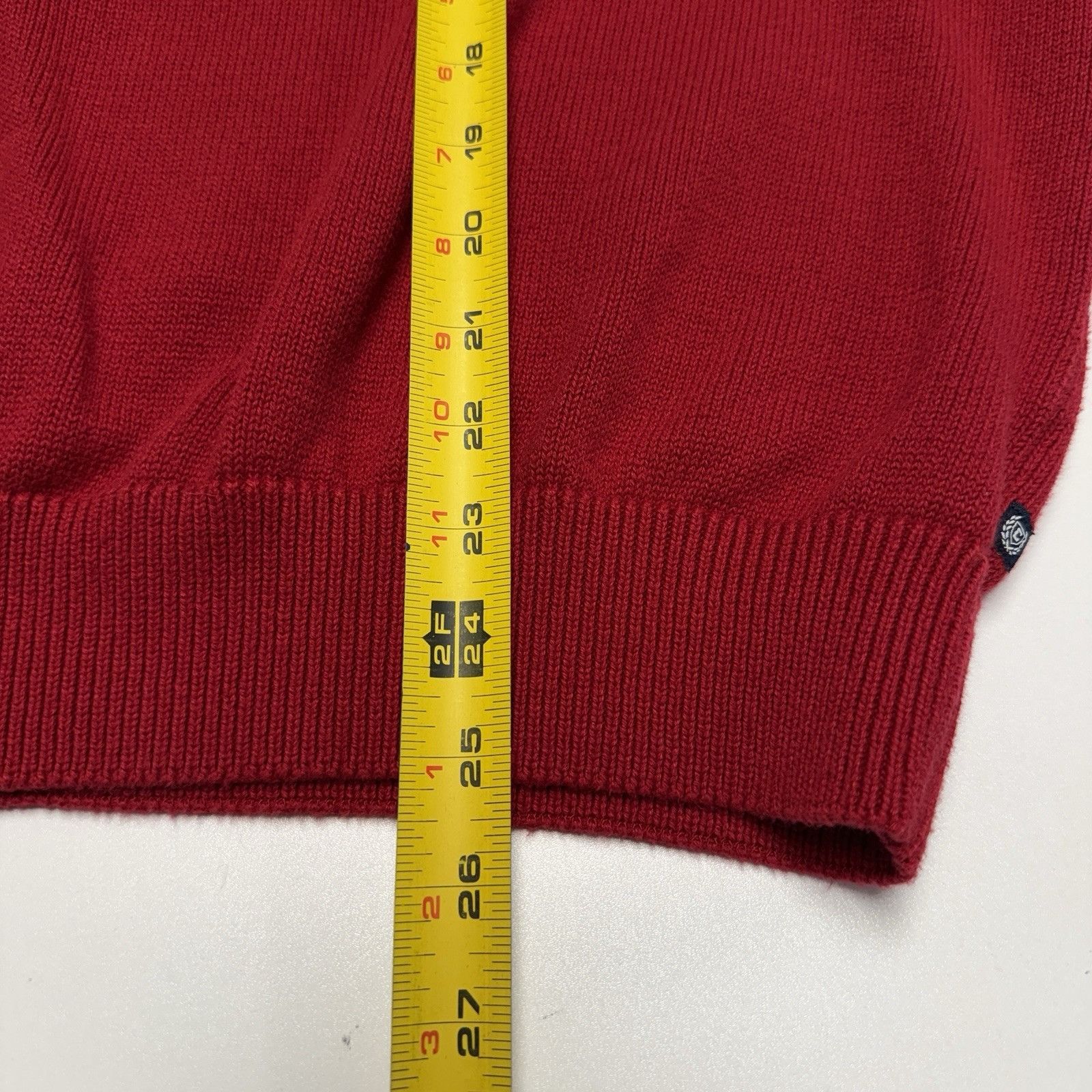 Chaps Ralph Lauren Chaps Ralph Lauren Knit Sweater Adult Large 22x25 Red Winter Size US L / EU 52-54 / 3 - 7 Thumbnail