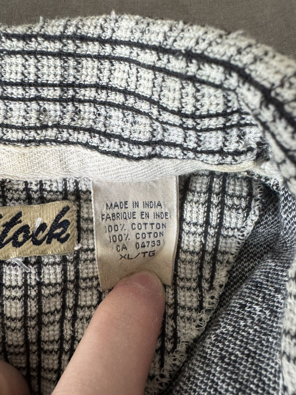 Other Basic Stock Waffle-Knit Polo Shirt Size US L / EU 52-54 / 3 - 3 Thumbnail