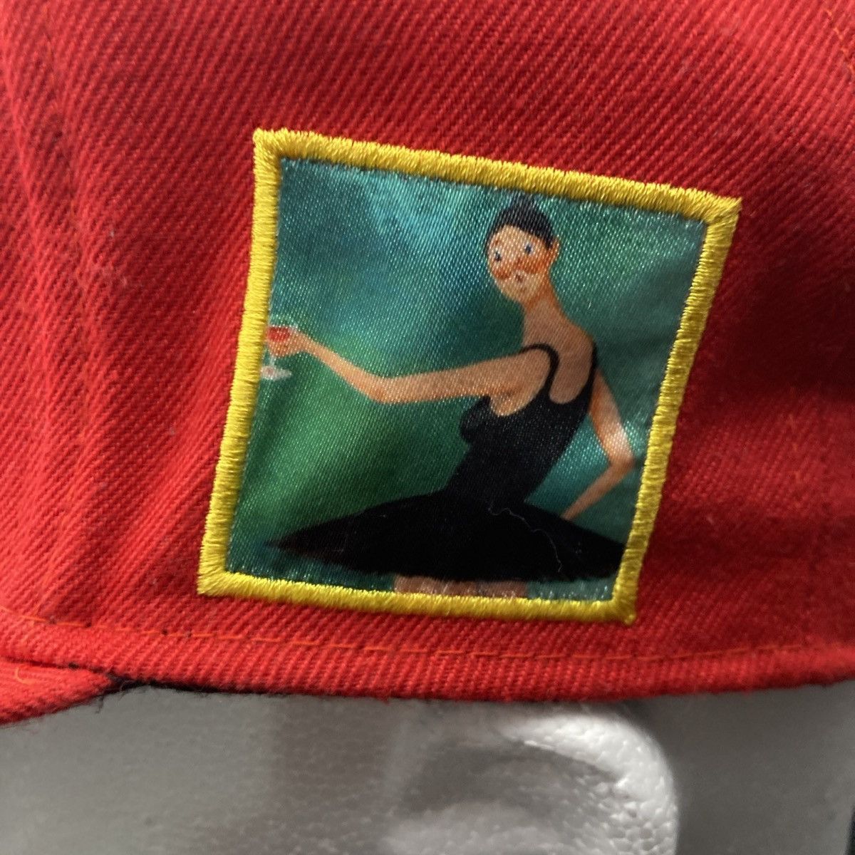 Designer Kanye West My Beautiful Dark Twisted Fantasy Rare Fitted Hat Size ONE SIZE - 9 Thumbnail