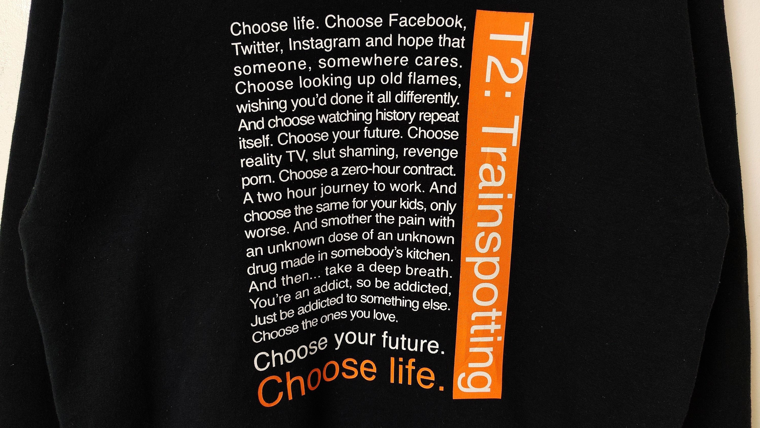Other UK × Vintage Trainspotting T2 Danny Boyle Vintage Sweatshirt Crewneck Size US S / EU 44-46 / 1 - 2 Thumbnail