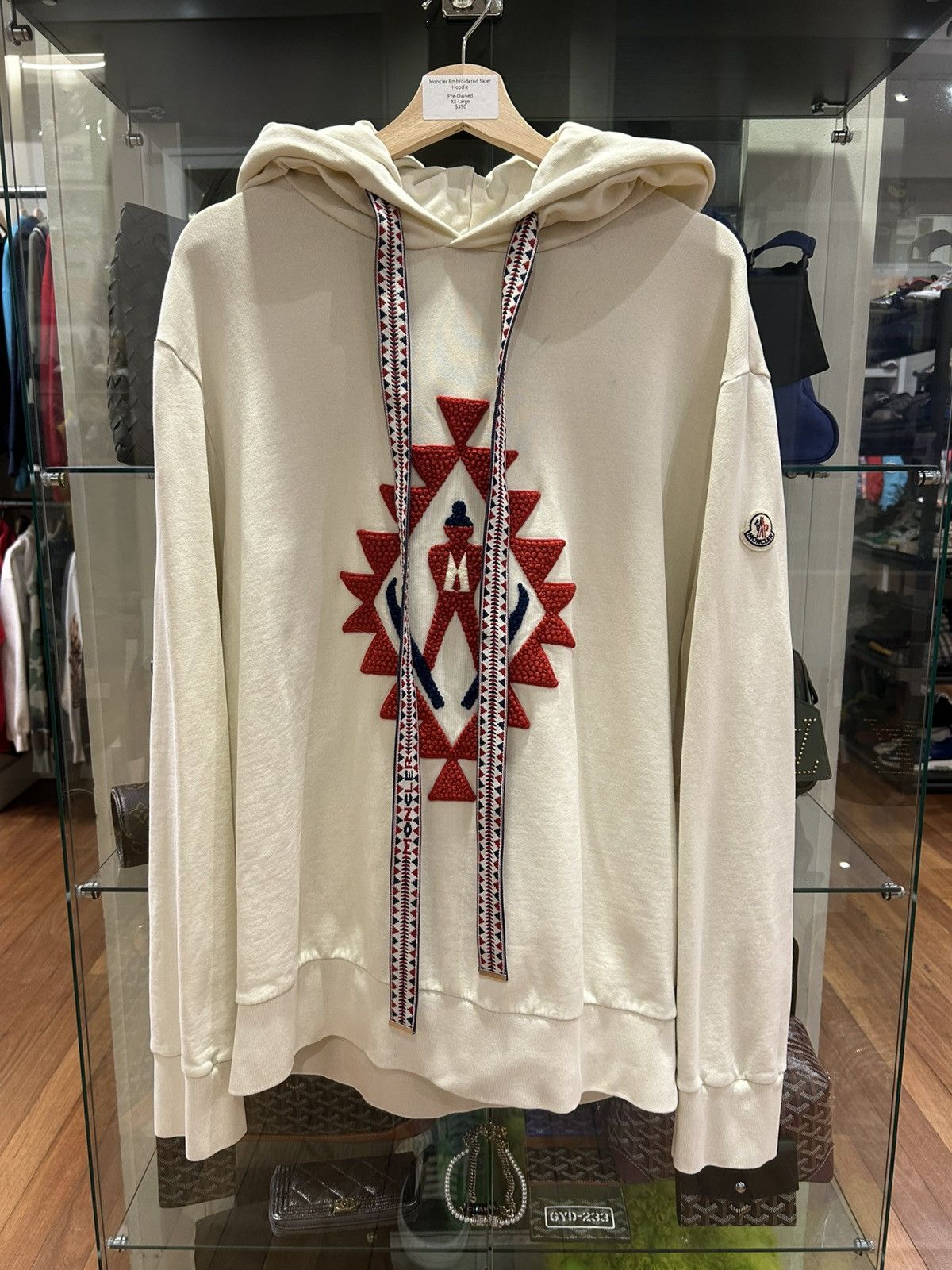 Moncler Moncler Embroidered Skier Hoodie Size US XXL / EU 58 / 5 - 1 Thumbnail