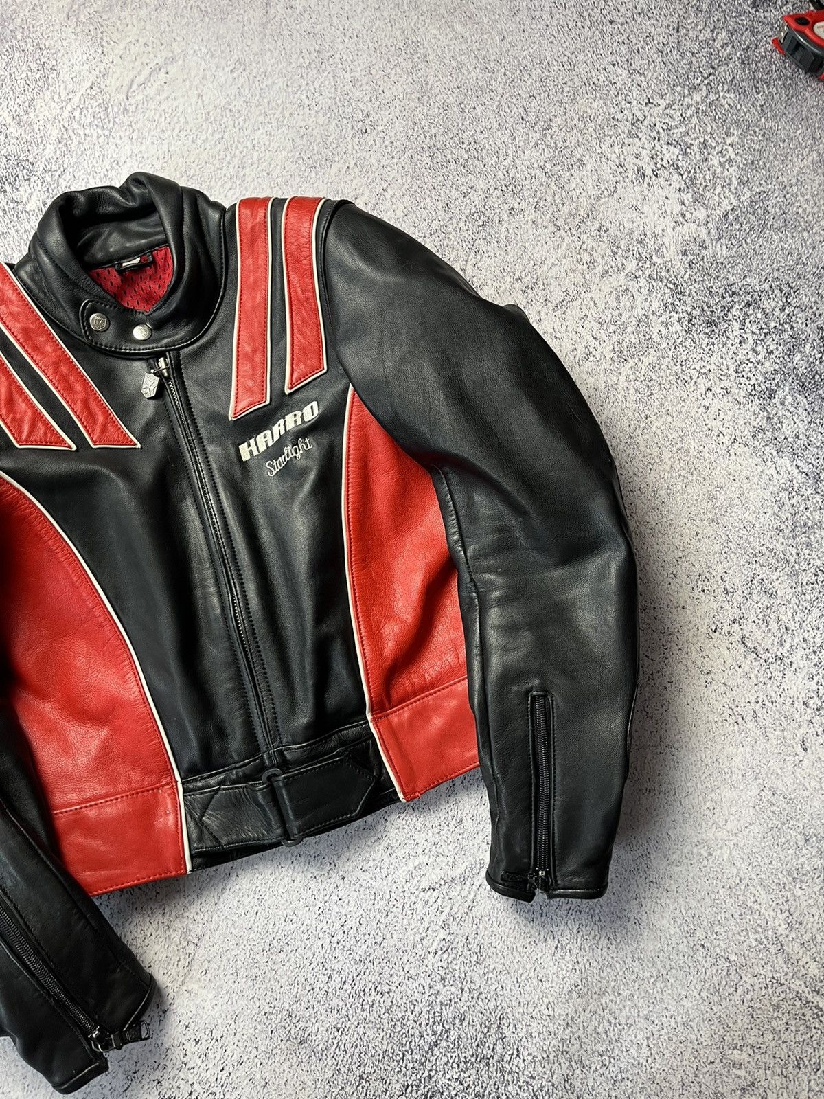 Vintage Vintage Sport Selection By Polo Leather Motorcycle Jacket Size S / US 4 / IT 40 - 7 Thumbnail