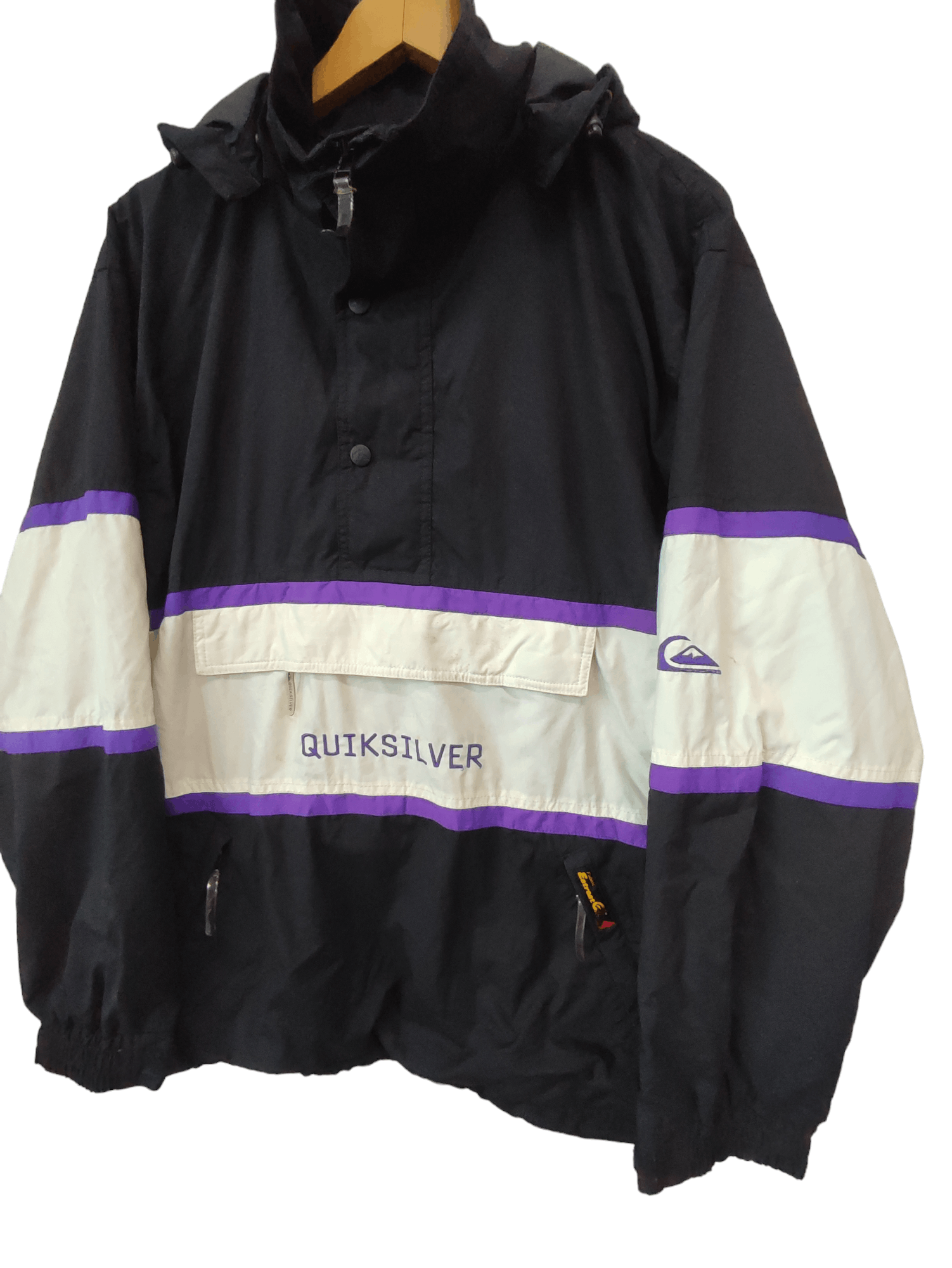Vintage Quicksilver Anorak Jacket 90s Quicksilver Sz Medium