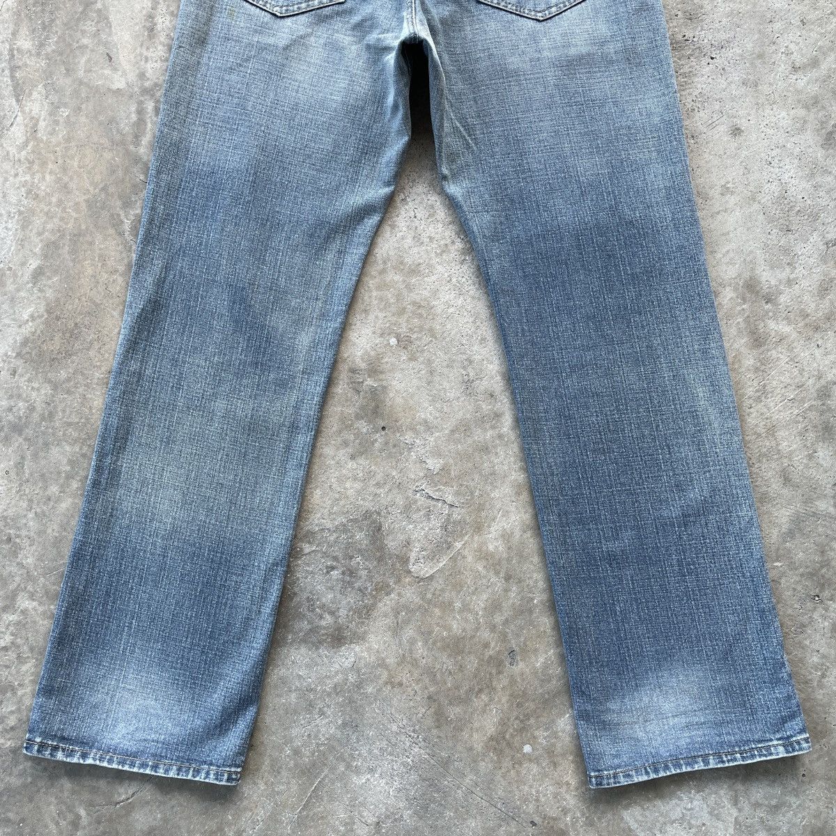 Japanese Brand Vintage Villand Japan Faded Distressed Denim Jeans Pants W36 Size US 36 / EU 52 - 10 Thumbnail