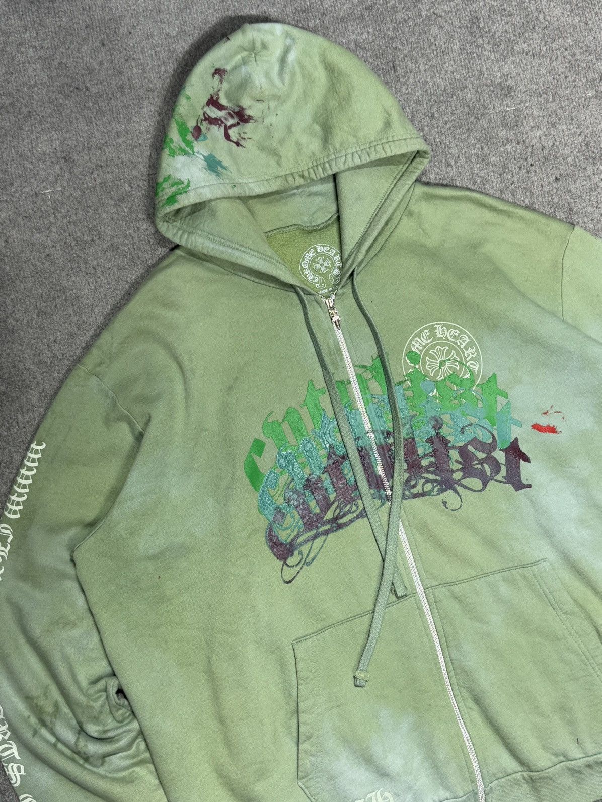 Chrome Hearts 1of1 RARE Chrome Hearts - CVTVLIST - XXL zip up jacket Size US XXL / EU 58 / 5 - 5 Thumbnail
