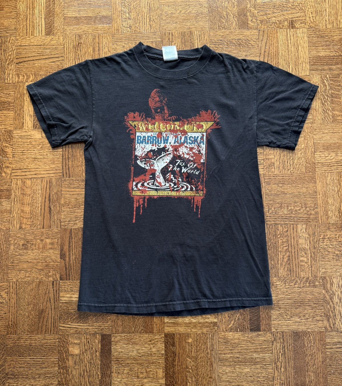 Vintage Y2K 30 Days of Night Horror Movie Promo Graphic Tee