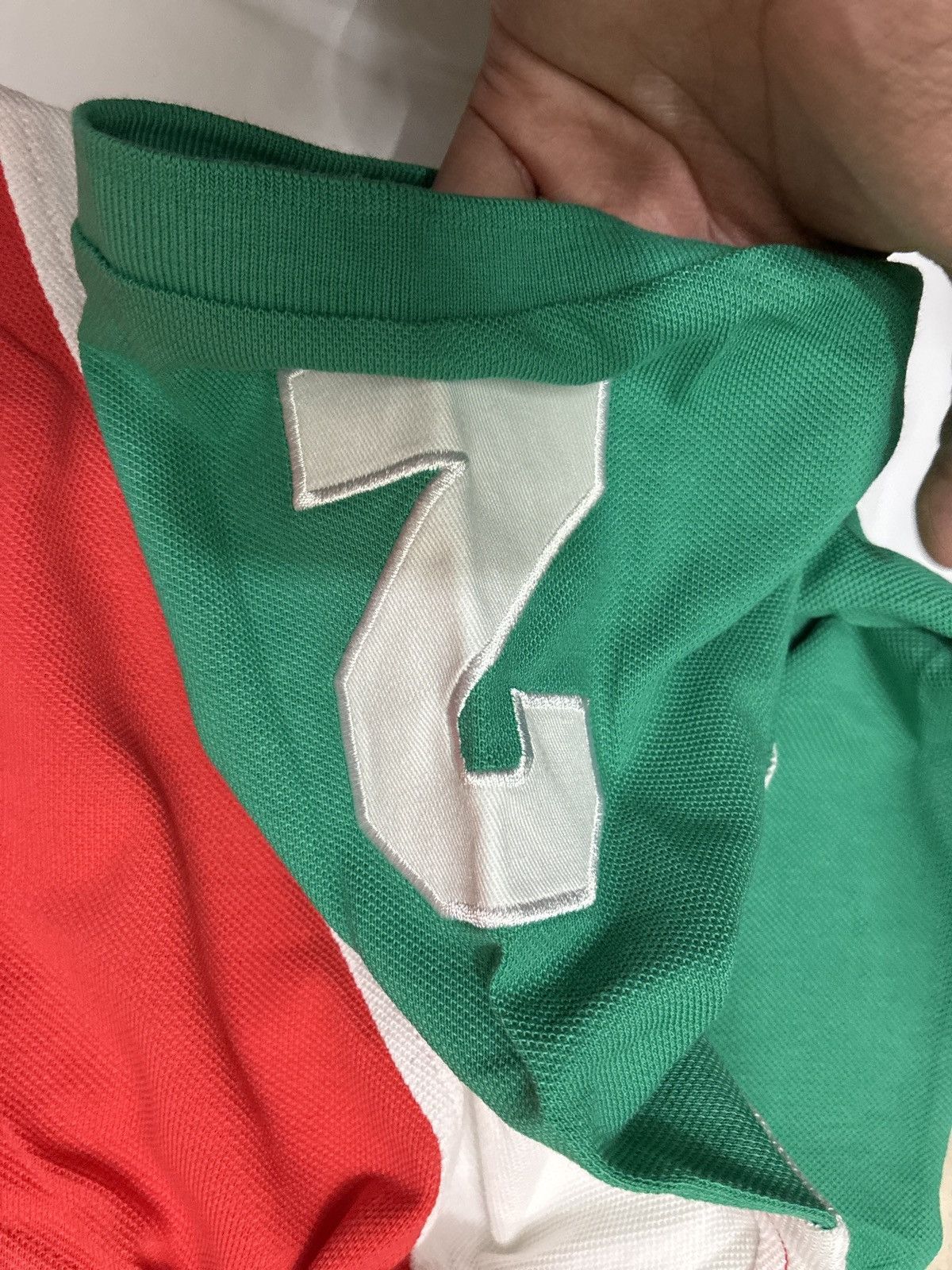 Palace Palace Geezer Polo Red/Green Size US L / EU 52-54 / 3 - 6 Thumbnail
