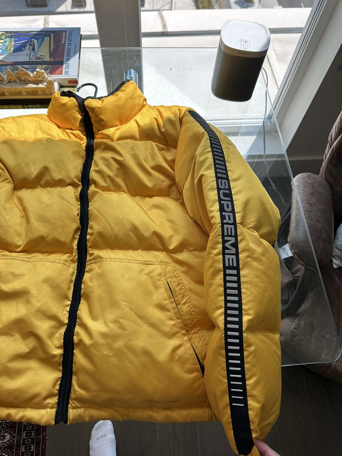 Supreme Supreme Yellow Puffer Reflective Size US L / EU 52-54 / 3 - 3 Thumbnail