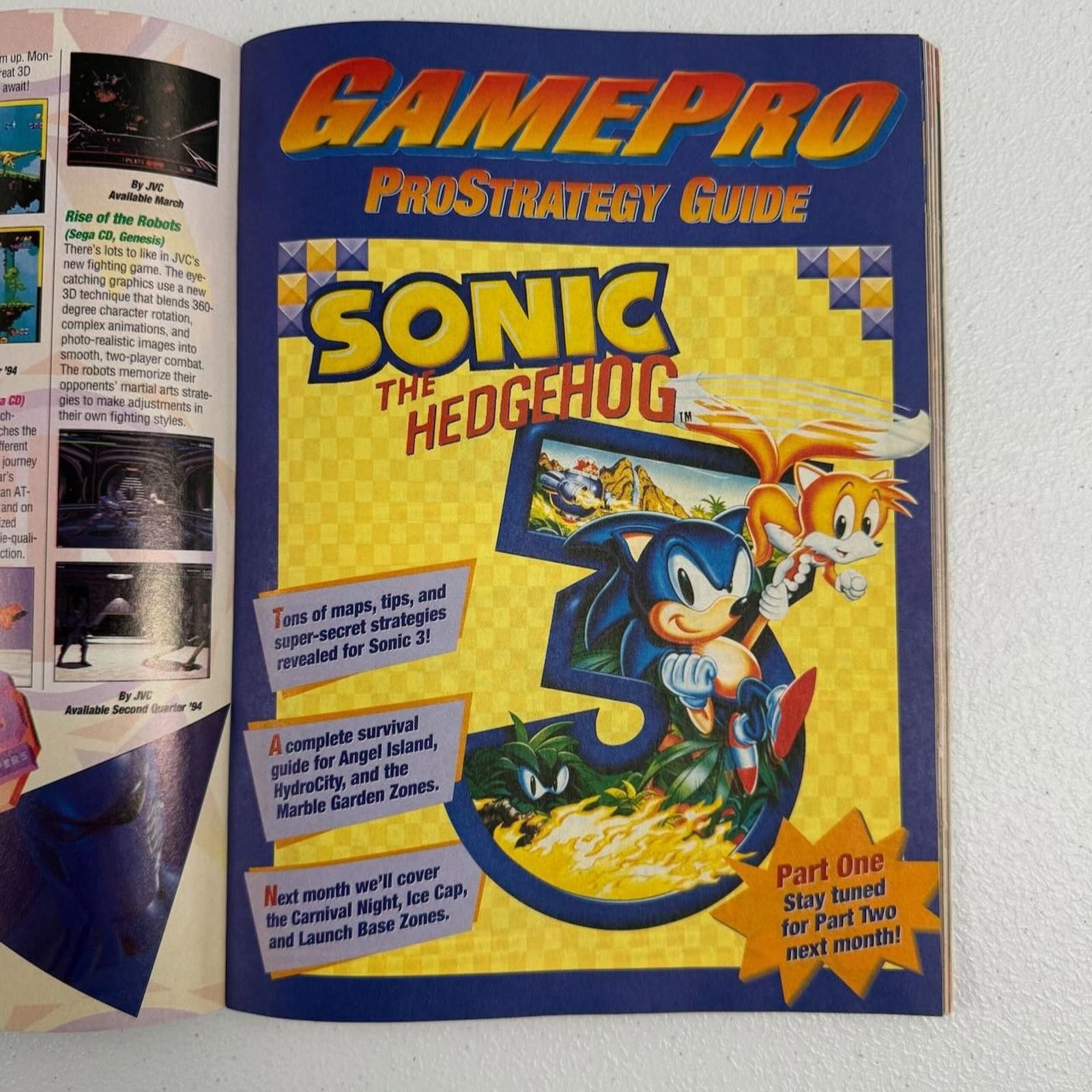 Designer Vtg GamePro Magazine April 1994 Hulk Sonic 3 Genesis SNES Size ONE SIZE - 4 Thumbnail