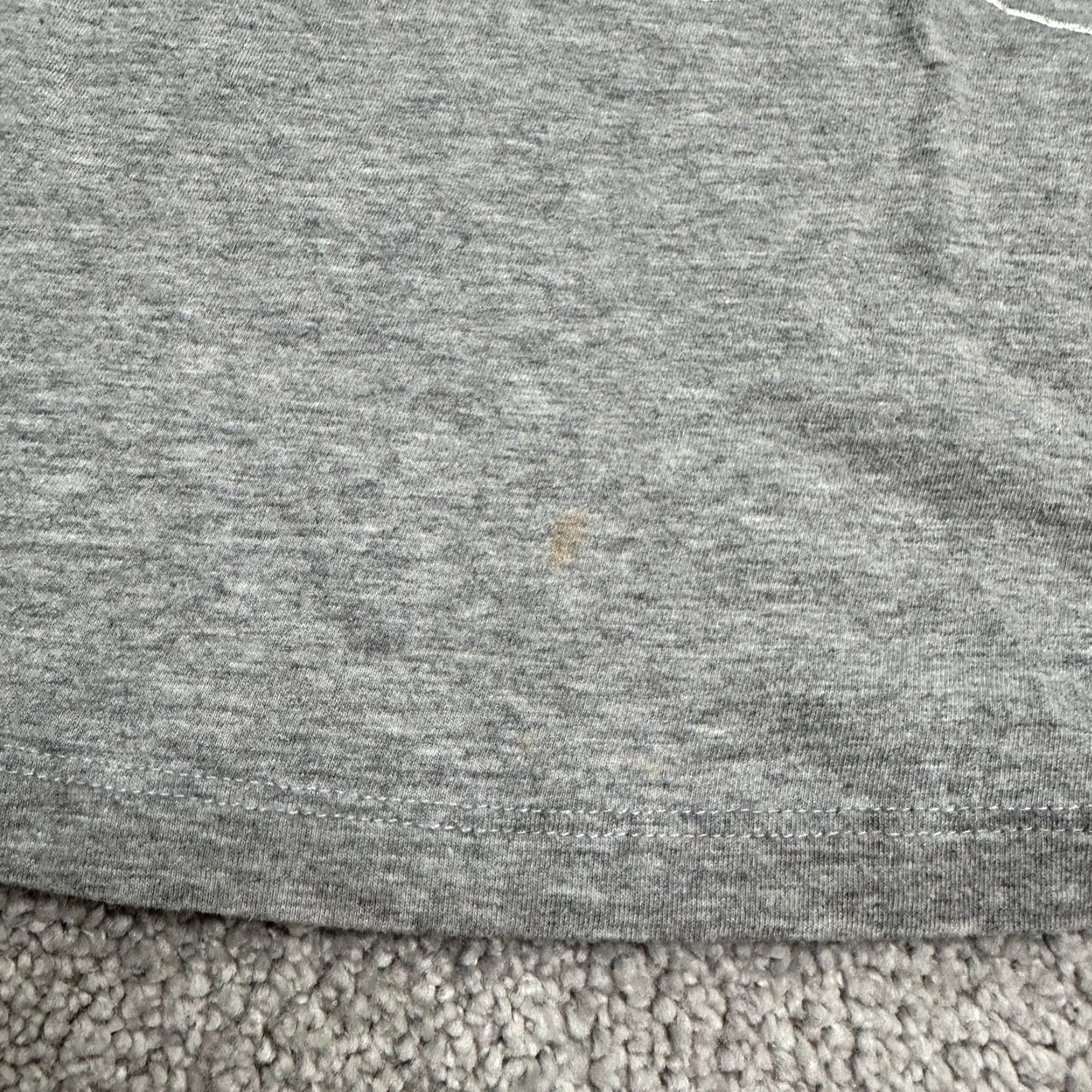 Fabletics Fabletics T-Shirt Womens Gray Long Sleeve Round Neck Casual Cotton SS Classic Logo Fit Regular Vintage: No Size XXS / US 00 / IT 34 - 4 Thumbnail