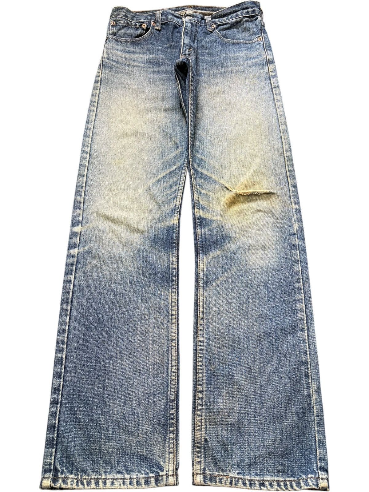 Levi's Vintage 90s Levis 532 Mud Wash Distressed Jeans Size US 30 / EU 46 - 1 Thumbnail